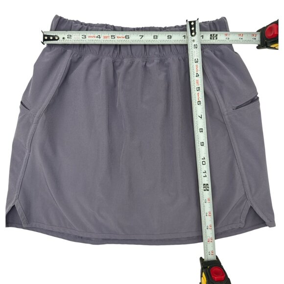 Callia By Carrie Underwood Womens Skort With Built-In Shorts S Gray Activewear - Picture 3 of 6